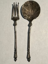 Lot 2 Couverts anciens argent massif poids 18,82 g (86-33/A4-71)