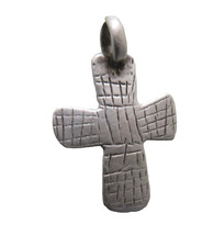 Croix copte en argent bas
