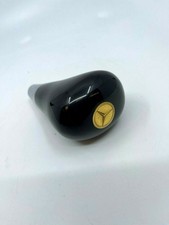 Pour MB W202 208 209 W210-220 R170 W163 Bois Piano Noir Doré Emblème Maj Bouton