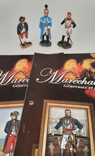 Lot De 3 Soldats En Plomb  HACHETTE Maréchaux D'empire N°168,169,170