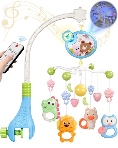 Crib mobile with music - mobile,