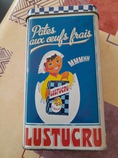 Boite publicitaire LUSTUCRU en