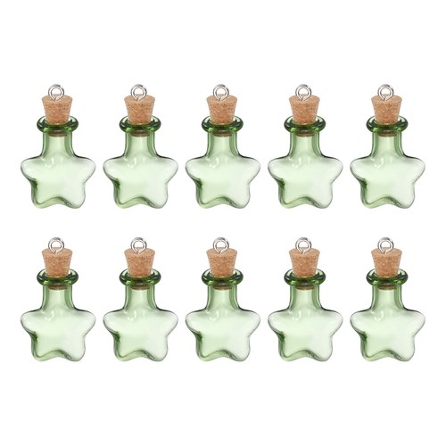 Pcs mini bocaux verre - 10,