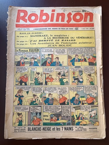 Hebdomadaire robinson du - robinson,