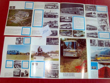 N° 17706  / VAN HOOL  dépliant présentation en couleur et NB français  1976