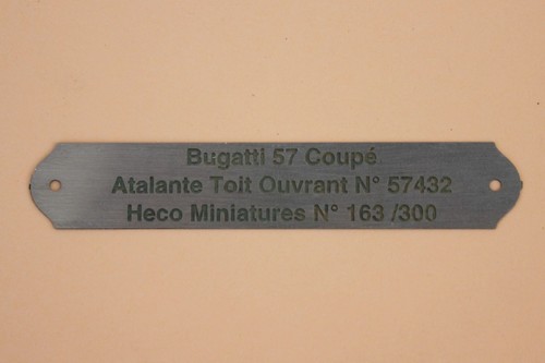 Heco miniatures plaque - miniatures, 1