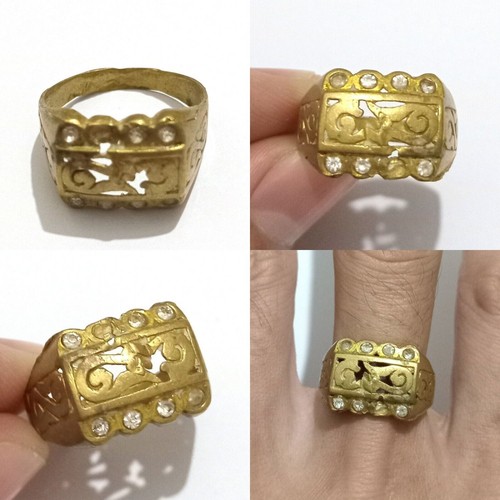 Très rare bague bronze - en,