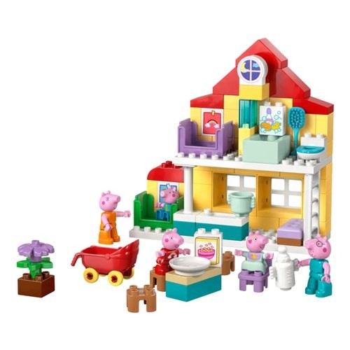 Lego duplo peppa - lego, villetta