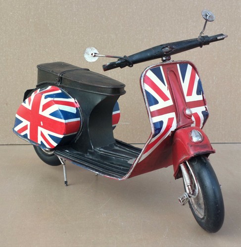Vespa métal sculpture décor - sculpture,