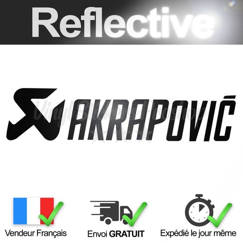 Sticker convient akrapovic - à,