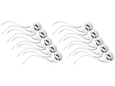 10 douilles GU10 pour ampoules LED / halogènes