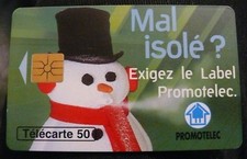 rare  télécarte - PROMOTELEC - Tirage 7000 ex