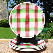 Set de 4 assiettes plates