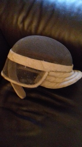 Casque escrime ancien vintage - casque,