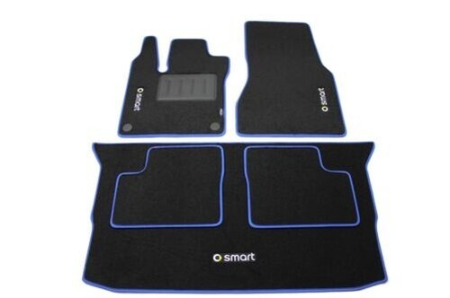 Tapis moquette coffre smart - +,