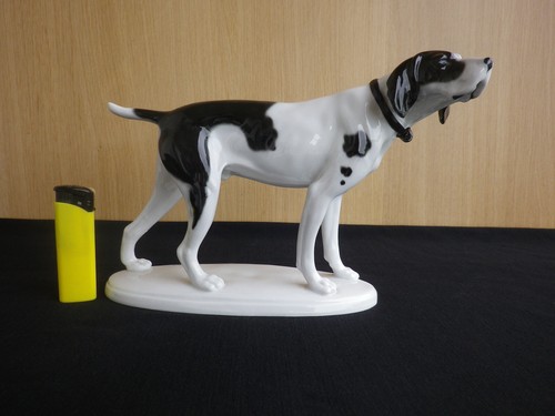 Grand chien pointer anglais - , en