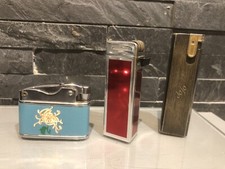 Lot de 3 briquets vintage collection zippo Jojo années 70