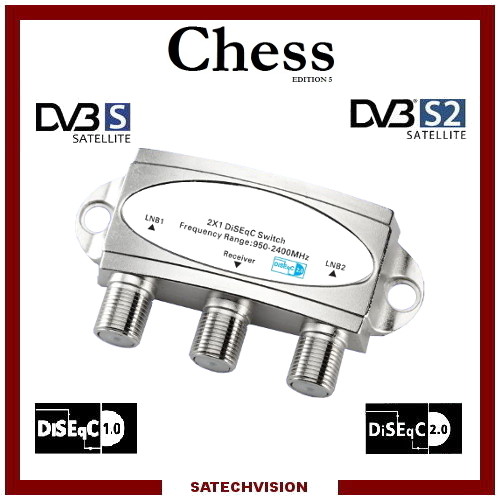 Commutateur diseqc chess - commutateur,