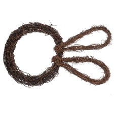  Couronne tissée en rotin en