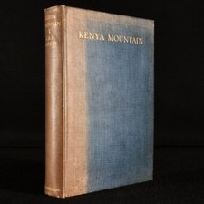 1930 Kenya Mountain E A T Dutton Signed Second Edition Illustrated