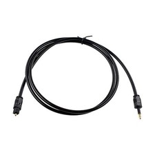 Câble Audio Optique Toslink vers Mini Toslink 3.5 mm 3 M Câble Optique Audio ...