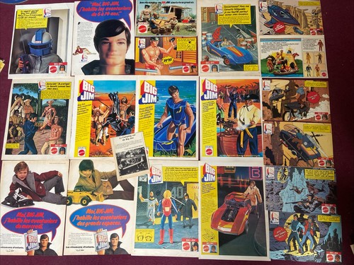 Big jim jouet lot publicités - jim,