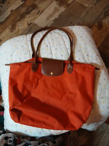 Longchamp pliage orange - le,