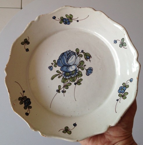 Ancienne assiette faience - ancienne, en
