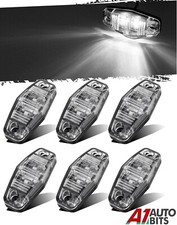 6x 24v 2 LED Côté Blanc