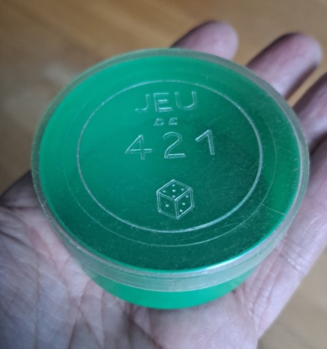 Boite ancienne plastique jeu - boite,