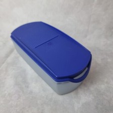 Petite Boîte Modulaire Tupperware POP – Couvercle Bleu Vintage - 350ml