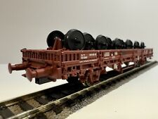 Electrotren 1654K -Wagon à ranchers RENFE Ks "Transfesa" chargement essieux HO 2