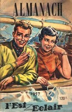 ALMANACH 1957  L'EST ECLAIR 