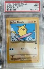 PSA 9 Surfing Pikachu 28