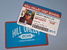 Carte ID  Marty McFly Jr. – Hill Valley High School 2015 (Retour vers le futur)