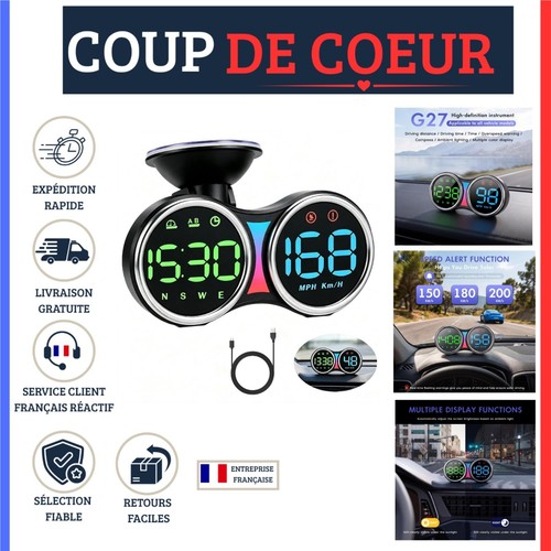 Compteur gps hud afficheur - compteur,