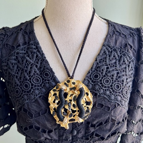 Collier vintage franklab - collier,