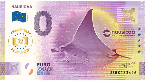 Billet souvenir 2025 france - souvenir,