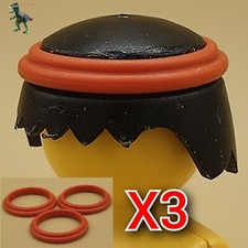 X3 Playmobil bandeau tête
