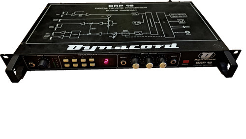 Reverbe drp16 dynacord - reverbe,