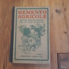 Memento agricole : Agrologie - engrais - grande culture - jardin potager ETC...