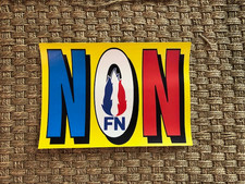 Affiche FN FRONT NATIONAL LE