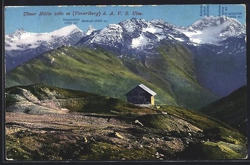 Ulmer hütte cabane - cabane, de