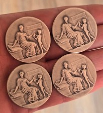 Rare Lots de 4 Médailles en
