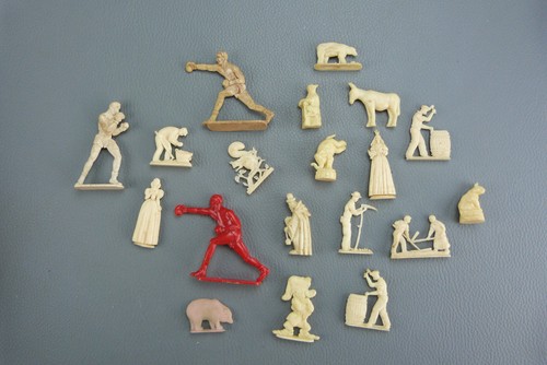 Lot anciennes figurines - lot, d'anciennes