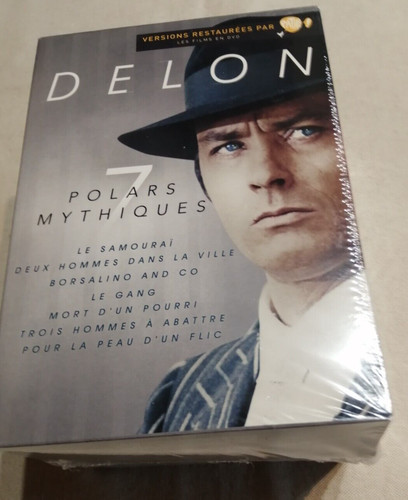 Coffret dvd delon polars - delon, 7