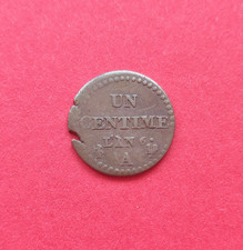 Monnaie 1 centime L'AN 6 A