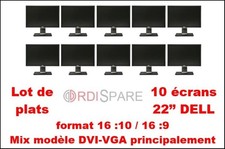 Lot de 10 écrans plats 22''