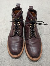 Alden Plain Toe Boot SMU Snake