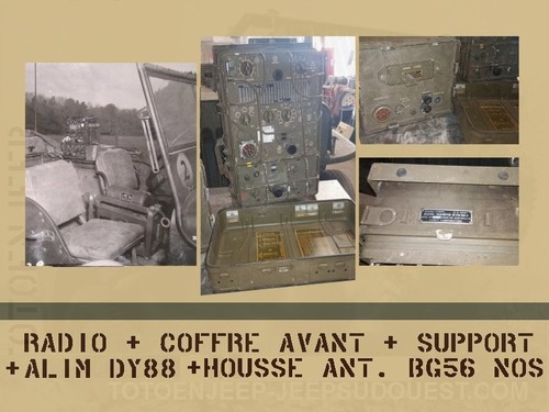 Poste radio jeep - poste, .
